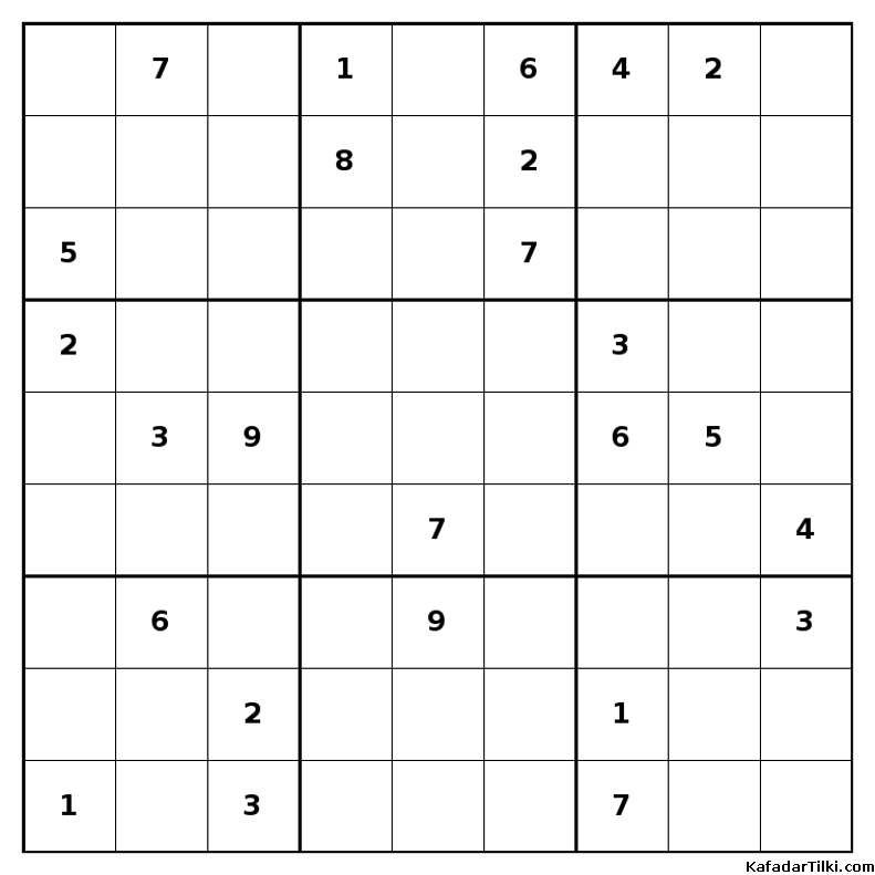Çok Zor Sudoku, Kitap 34, 5. sayfa – yazdırılabilir PDF
