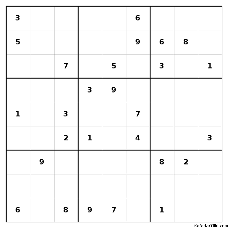 Çok Zor Sudoku, Kitap 35, 6. sayfa – yazdırılabilir PDF