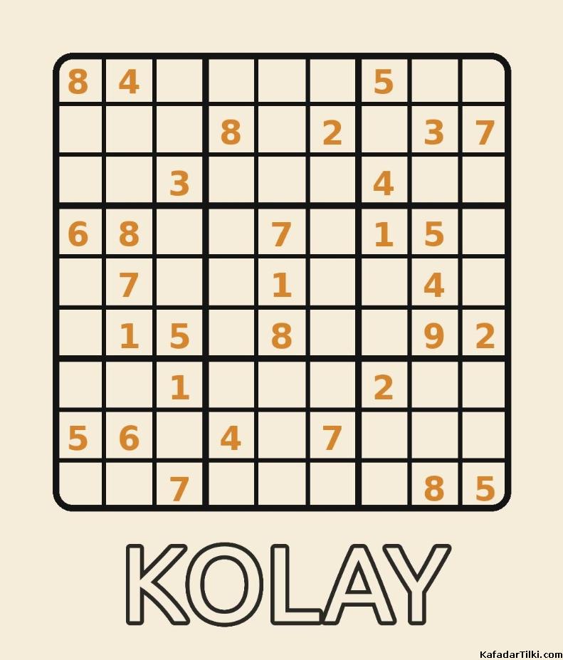 Kolay Sudoku, Kitap 21
